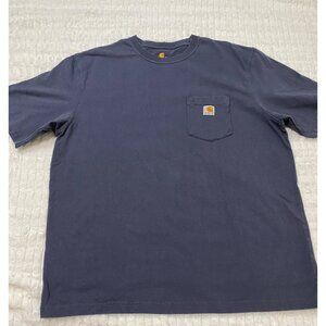 Carhartt Men's Short Sleeve Tee - Navy
